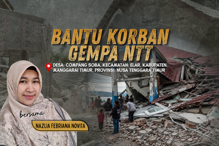 Klik Donasi Sekarang dan ikut hadirkan bantuan untuk saudara kita yang terdampak gempa NTT.